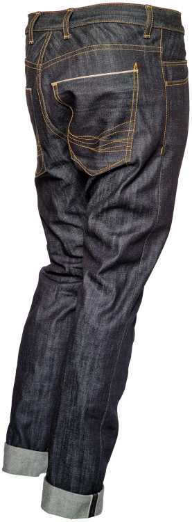 Der Biodenim ist für diese Jeans nicht vorgewaschen - RAW DENIM lässt das Herz jedes echten Denimliebhabers höher schlagen!