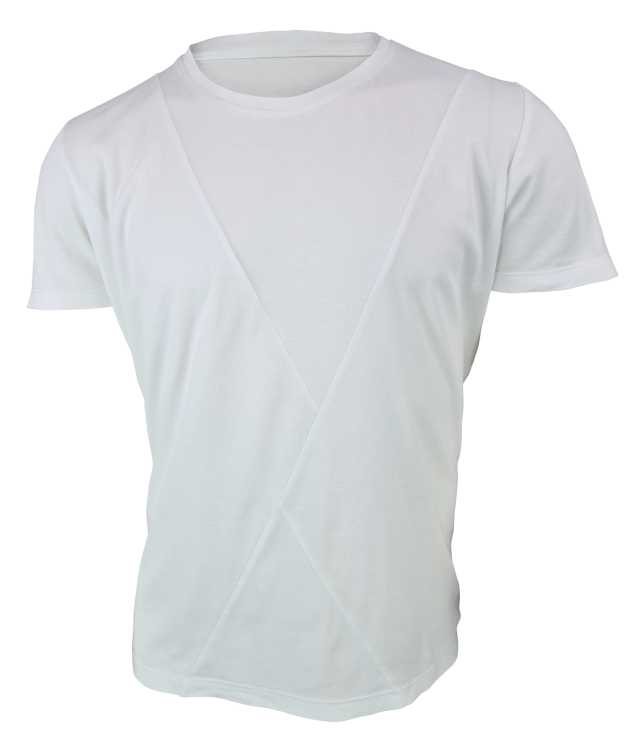 T-shirt with triangles