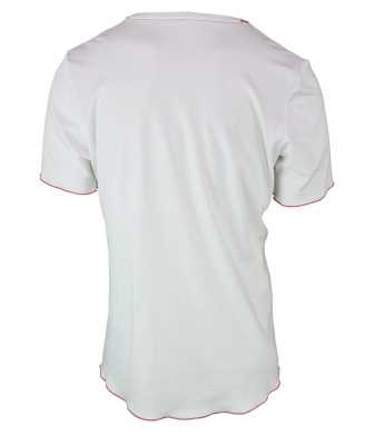 T-shirt with rolled hem